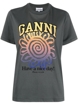Relaxed Flower organic cotton T-shirt, GANNI Relaxed Flower organic cotton T-shirt
Relaxed Flower organic cotton T-shirt, GANNI Relaxed Flower organic cotton T-shirt