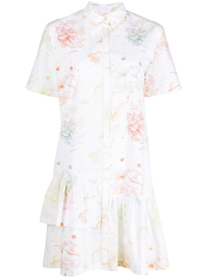 Sea life-print short-sleeve cotton shirtdress, PS Paul Smith Sea life-print short-sleeve cotton shirtdress
Sea life-print short-sleeve cotton shirtdress, PS Paul Smith Sea life-print short-sleeve cotton shirtdress