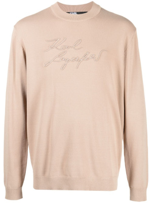 Karligraphy-motif crew-neck jumper, Karl Lagerfeld Karligraphy-motif crew-neck jumper
Karligraphy-motif crew-neck jumper, Karl Lagerfeld Karligraphy-motif crew-neck jumper