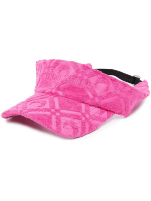 Regenerated Sponge monogram visor, Marine Serre Regenerated Sponge monogram visor
Regenerated Sponge monogram visor, Marine Serre Regenerated Sponge monogram visor