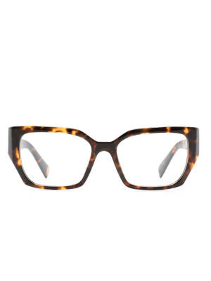 Tortoiseshell square-frame glasses, Miu Miu Eyewear Tortoiseshell square-frame glasses
Tortoiseshell square-frame glasses, Miu Miu Eyewear Tortoiseshell square-frame glasses