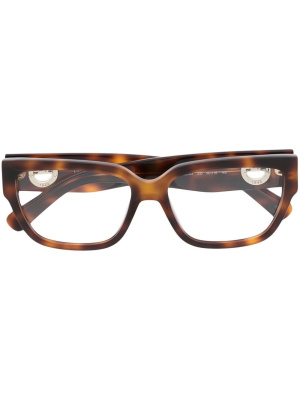 Tortoiseshell rectangle-frame glasses, Longchamp Tortoiseshell rectangle-frame glasses
Tortoiseshell rectangle-frame glasses, Longchamp Tortoiseshell rectangle-frame glasses