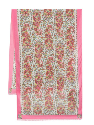 

Floral-print modal-blend scarf, ETRO Floral-print modal-blend scarf