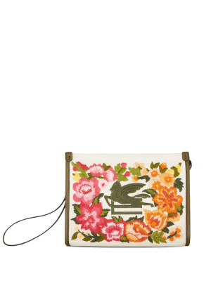 Logo-embroidered floral-print beauty case, ETRO Logo-embroidered floral-print beauty case
Logo-embroidered floral-print beauty case, ETRO Logo-embroidered floral-print beauty case