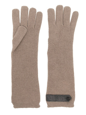 

Fine-knit cashmere gloves, Brunello Cucinelli Fine-knit cashmere gloves