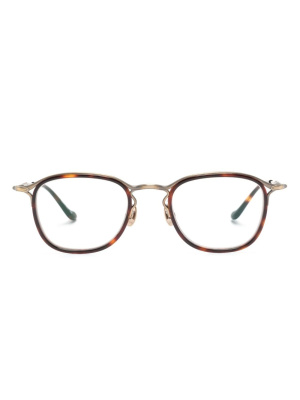 Tortoiseshell-effect square-frame glasses, Matsuda Tortoiseshell-effect square-frame glasses
Tortoiseshell-effect square-frame glasses, Matsuda Tortoiseshell-effect square-frame glasses