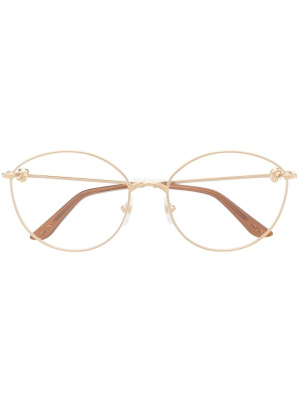 Round-frame gold-tone glasses, Cartier Eyewear Round-frame gold-tone glasses
Round-frame gold-tone glasses, Cartier Eyewear Round-frame gold-tone glasses