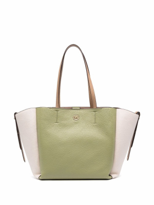 Panelled logo-plaque tote bag, Michael Michael Kors Panelled logo-plaque tote bag
Panelled logo-plaque tote bag, Michael Michael Kors Panelled logo-plaque tote bag