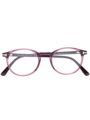 Transparent round-frame glasses, TOM FORD Eyewear Transparent round-frame glasses
Transparent round-frame glasses, TOM FORD Eyewear Transparent round-frame glasses