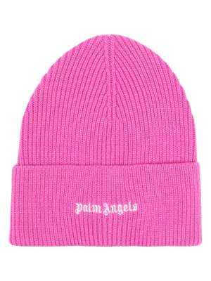 Logo-embroidered wool-blend beanie, Palm Angels Logo-embroidered wool-blend beanie
Logo-embroidered wool-blend beanie, Palm Angels Logo-embroidered wool-blend beanie
