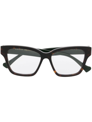 Logo-plaque square-frame glasses, Gucci Eyewear Logo-plaque square-frame glasses
Logo-plaque square-frame glasses, Gucci Eyewear Logo-plaque square-frame glasses