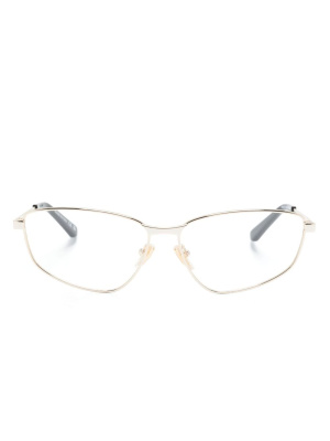 Logo-engraved square-frame glasses, Balenciaga Eyewear Logo-engraved square-frame glasses
Logo-engraved square-frame glasses, Balenciaga Eyewear Logo-engraved square-frame glasses