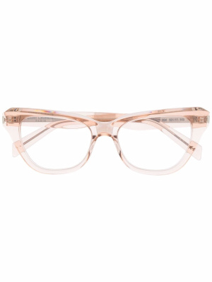 Transparent cat-eye glass frames, Saint Laurent Eyewear Transparent cat-eye glass frames
Transparent cat-eye glass frames, Saint Laurent Eyewear Transparent cat-eye glass frames