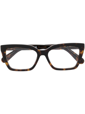 Tortoiseshell-effect cat-eye glasses, Stella McCartney Eyewear Tortoiseshell-effect cat-eye glasses
Tortoiseshell-effect cat-eye glasses, Stella McCartney Eyewear Tortoiseshell-effect cat-eye glasses