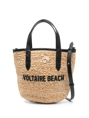 Embroidered-logo raffia beach bag, Zadig&Voltaire Embroidered-logo raffia beach bag
Embroidered-logo raffia beach bag, Zadig&Voltaire Embroidered-logo raffia beach bag