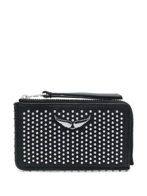Plumetis stud-embellished wallet, Zadig&Voltaire Plumetis stud-embellished wallet
Plumetis stud-embellished wallet, Zadig&Voltaire Plumetis stud-embellished wallet