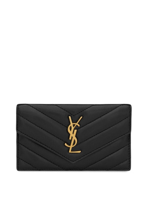 Monogram-logo leather cardholder, Saint Laurent Monogram-logo leather cardholder
Monogram-logo leather cardholder, Saint Laurent Monogram-logo leather cardholder