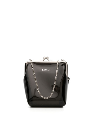 Faux-patented leather mini bag, Yohji Yamamoto Faux-patented leather mini bag
Faux-patented leather mini bag, Yohji Yamamoto Faux-patented leather mini bag