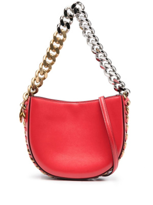 Frayme faux-leather shoulder bag, Stella McCartney Frayme faux-leather shoulder bag
Frayme faux-leather shoulder bag, Stella McCartney Frayme faux-leather shoulder bag