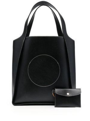 Perforated logo vegan leather tote bag, Stella McCartney Perforated logo vegan leather tote bag
Perforated logo vegan leather tote bag, Stella McCartney Perforated logo vegan leather tote bag