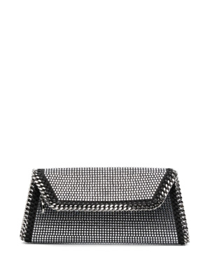 Falabella crystal-embellished clutch bag, Stella McCartney Falabella crystal-embellished clutch bag
Falabella crystal-embellished clutch bag, Stella McCartney Falabella crystal-embellished clutch bag