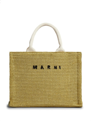 Woven embroidered-logo shopping tote bag, Marni Woven embroidered-logo shopping tote bag
Woven embroidered-logo shopping tote bag, Marni Woven embroidered-logo shopping tote bag