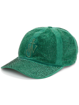 Crystal-embellished adjustable-fit cap, JW Anderson Crystal-embellished adjustable-fit cap
Crystal-embellished adjustable-fit cap, JW Anderson Crystal-embellished adjustable-fit cap