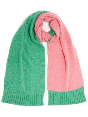 Colour-block design ribbed-edge scarf, JW Anderson Colour-block design ribbed-edge scarf
Colour-block design ribbed-edge scarf, JW Anderson Colour-block design ribbed-edge scarf
