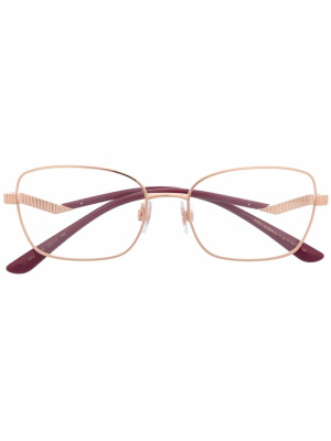 Rectangle-frame ribbed glasses, Dolce & Gabbana Eyewear Rectangle-frame ribbed glasses
Rectangle-frame ribbed glasses, Dolce & Gabbana Eyewear Rectangle-frame ribbed glasses