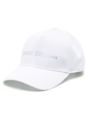 

Logo-print curved-peak cap, Armani Exchange Logo-print curved-peak cap