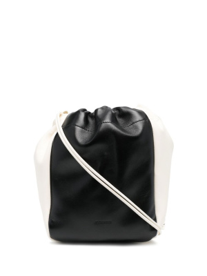 Drawstring-fastening bucket bag, Jil Sander Drawstring-fastening bucket bag
Drawstring-fastening bucket bag, Jil Sander Drawstring-fastening bucket bag