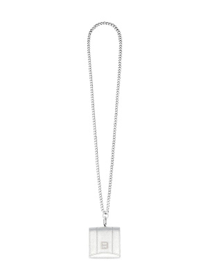 Hourglass AirPods holder with chain, Balenciaga Hourglass AirPods holder with chain
Hourglass AirPods holder with chain, Balenciaga Hourglass AirPods holder with chain