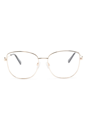 Logo-engraved square-frame glasses, Love Moschino Logo-engraved square-frame glasses
Logo-engraved square-frame glasses, Love Moschino Logo-engraved square-frame glasses