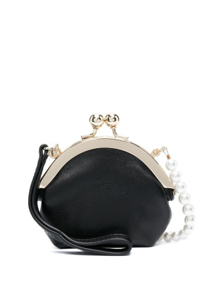 

Pearl-embellished clutch bag, Simone Rocha Pearl-embellished clutch bag