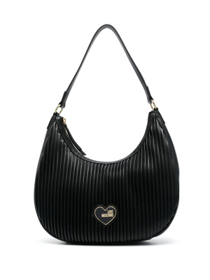 Enamel-heart pleated shoulder bag, Love Moschino Enamel-heart pleated shoulder bag
Enamel-heart pleated shoulder bag, Love Moschino Enamel-heart pleated shoulder bag