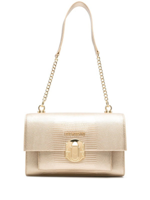 Crocodile-effect shoulder bag, Love Moschino Crocodile-effect shoulder bag
Crocodile-effect shoulder bag, Love Moschino Crocodile-effect shoulder bag