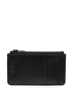 Logo-embossed leather purse, MM6 Maison Margiela Logo-embossed leather purse
Logo-embossed leather purse, MM6 Maison Margiela Logo-embossed leather purse
