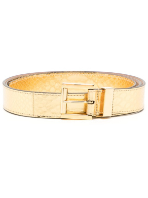 Snakeskin-effect leather belt, Michael Kors Collection Snakeskin-effect leather belt
Snakeskin-effect leather belt, Michael Kors Collection Snakeskin-effect leather belt