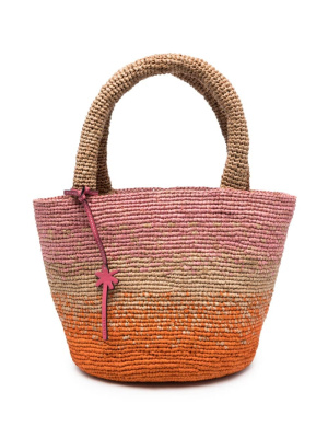 Summer degradé-effect raffia tote bag, Manebi Summer degradé-effect raffia tote bag
Summer degradé-effect raffia tote bag, Manebi Summer degradé-effect raffia tote bag