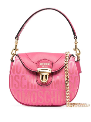 Logo stamp monogram shoulder bag, Moschino Logo stamp monogram shoulder bag
Logo stamp monogram shoulder bag, Moschino Logo stamp monogram shoulder bag