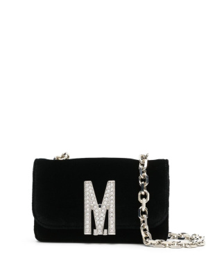 Crystal-embellished logo cotton cross body bag, Moschino Crystal-embellished logo cotton cross body bag
Crystal-embellished logo cotton cross body bag, Moschino Crystal-embellished logo cotton cross body bag