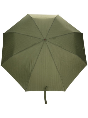 

Logo-print pinstripe umbrella, Moschino Logo-print pinstripe umbrella
