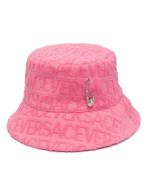 Safety Pin logo-embossed bucket hat, Versace Safety Pin logo-embossed bucket hat
Safety Pin logo-embossed bucket hat, Versace Safety Pin logo-embossed bucket hat
