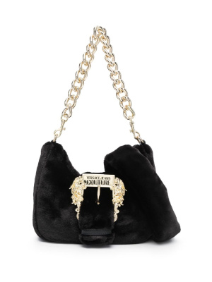 Baroque-buckle faux-fur shoulder bag, Versace Jeans Couture Baroque-buckle faux-fur shoulder bag
Baroque-buckle faux-fur shoulder bag, Versace Jeans Couture Baroque-buckle faux-fur shoulder bag