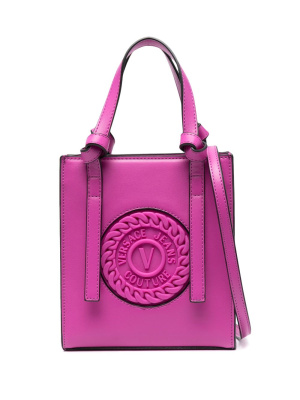 Embossed-logo patch mini tote bag, Versace Jeans Couture Embossed-logo patch mini tote bag
Embossed-logo patch mini tote bag, Versace Jeans Couture Embossed-logo patch mini tote bag