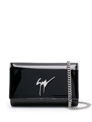 Patent chain-link clutch bag, Giuseppe Zanotti Patent chain-link clutch bag
Patent chain-link clutch bag, Giuseppe Zanotti Patent chain-link clutch bag