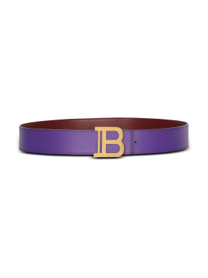 

B reversible calfskin belt, Balmain B reversible calfskin belt