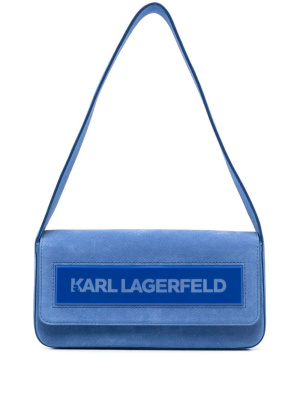 Medium Essential K suede shoulder bag, Karl Lagerfeld Medium Essential K suede shoulder bag
Medium Essential K suede shoulder bag, Karl Lagerfeld Medium Essential K suede shoulder bag