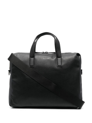 Engraved-logo pebbled laptop bag, Calvin Klein Engraved-logo pebbled laptop bag
Engraved-logo pebbled laptop bag, Calvin Klein Engraved-logo pebbled laptop bag