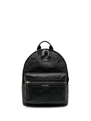 Motif-debossed leather backpack, Karl Lagerfeld Motif-debossed leather backpack
Motif-debossed leather backpack, Karl Lagerfeld Motif-debossed leather backpack